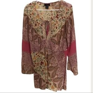 CLOTHING CO. BY NOTATIONS  🌸 FUN BOHO WOMENS TOP